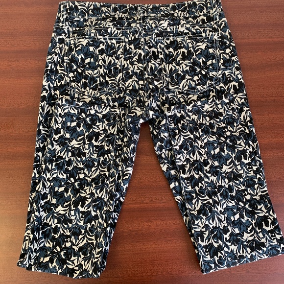 NWOT Tory Burch Blaire Floral Print Skinny Sz 29 - Picture 5 of 8